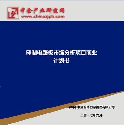 印制電路板市場分析項目商業(yè)計劃書